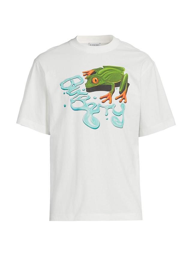 Mens Graphic Cotton T-Shirt Product Image