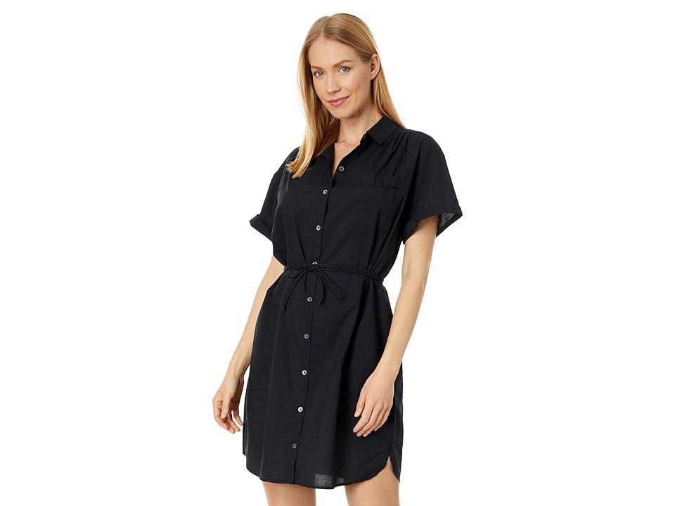 Lilla P Short Sleeve Shirtdress Women's Dress Product Image