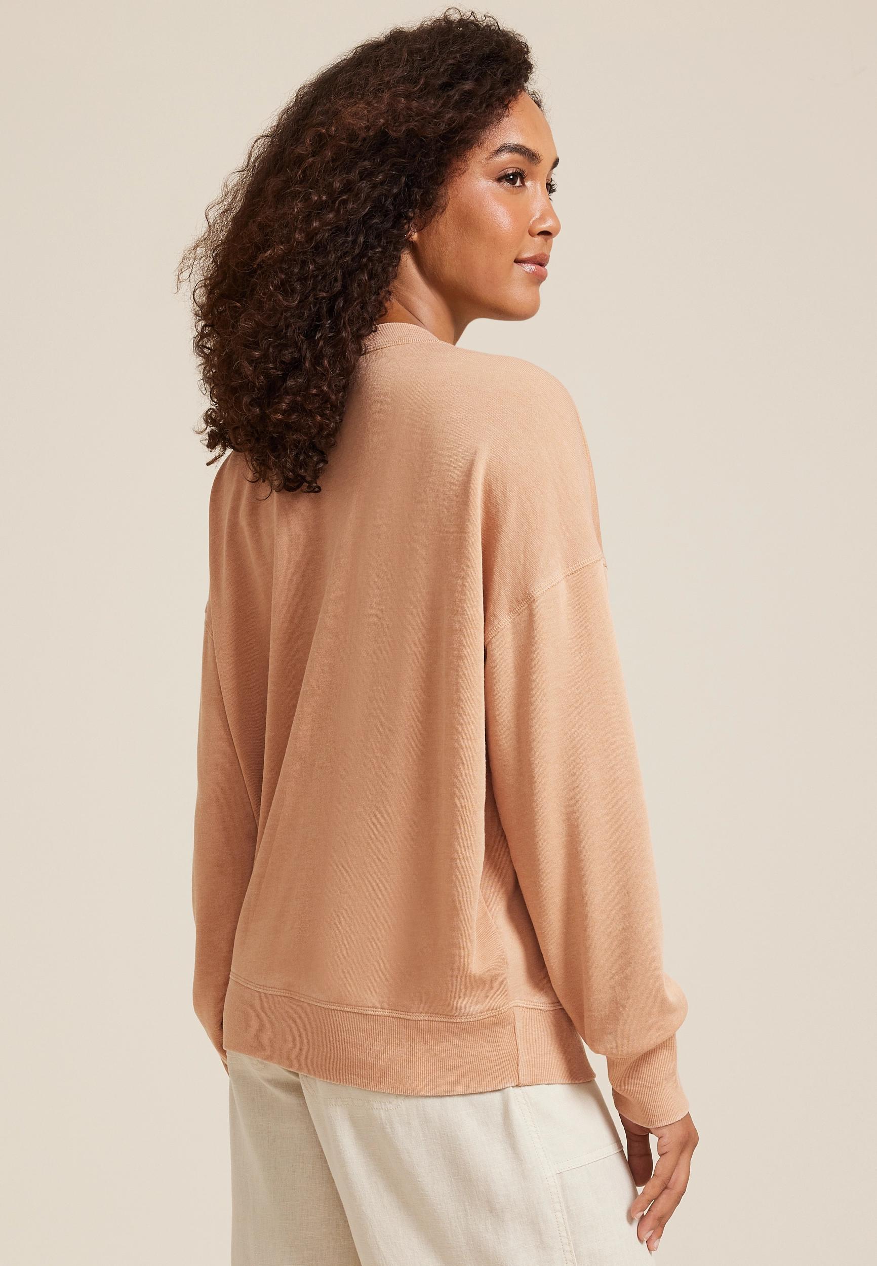 Daisy Relaxed Fit Sweatshirt Product Image