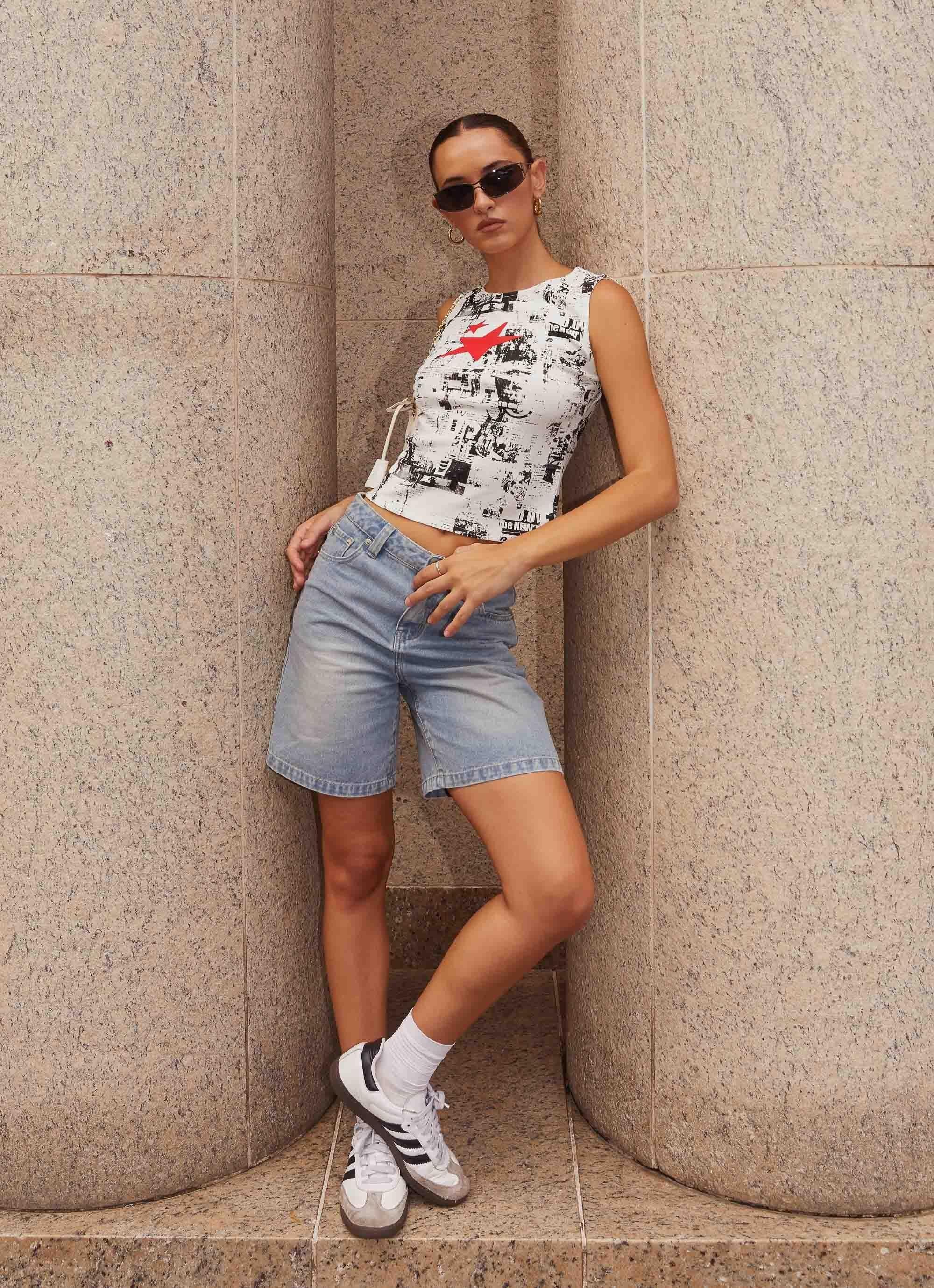 Skipper Graphic Tank Top - Editorial Product Image