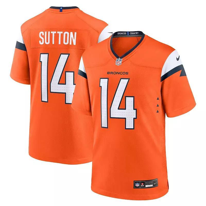 Mens Nike Courtland Sutton Denver Broncos Game Jersey Product Image