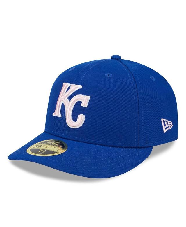 Mens New Era Royal Kansas City Royals 2024 Mothers Day Low Profile 59FIFTY Fitted Hat Product Image