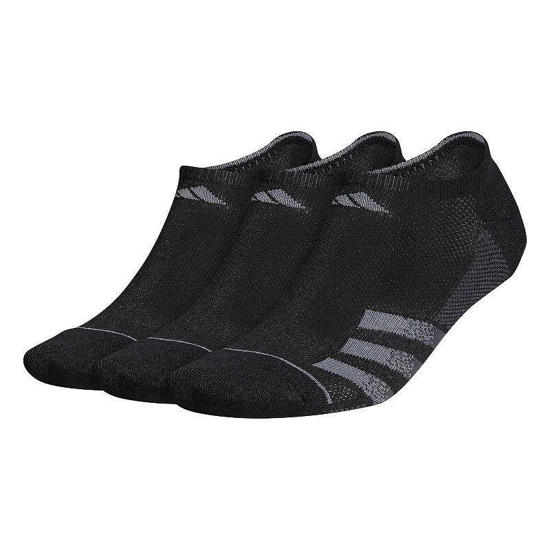 Mens adidas 3-pack Superlite Stripe 3 No-Show Socks Product Image