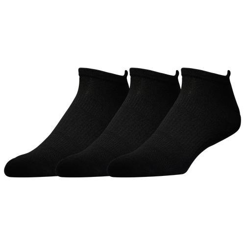 LCKR Mens LCKR 3 Pack No Show Socks - Mens Black Product Image