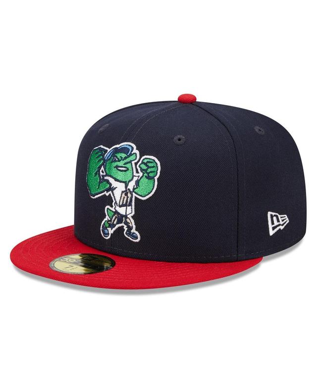 Mens New Era Navy San Antonio Missions Marvel x Minor League 59FIFTY Fitted Hat - Navy Product Image