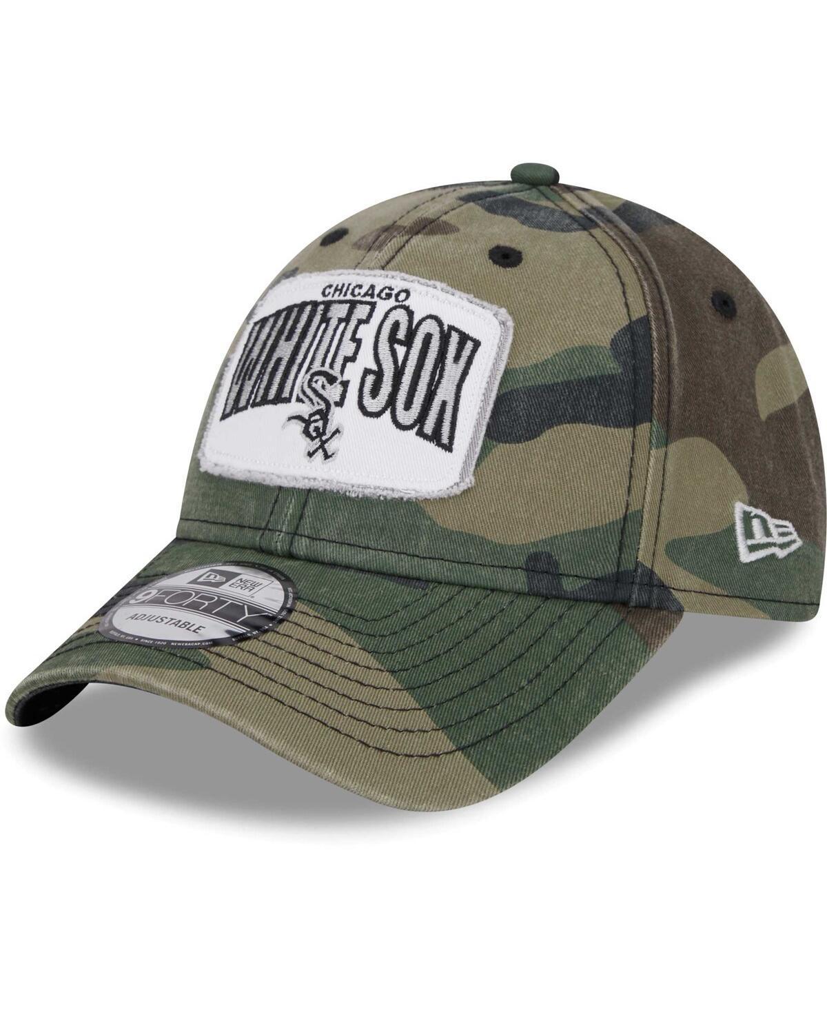 Mens New Era Camo Chicago White Sox Gameday 9FORTY Adjustable Hat Product Image