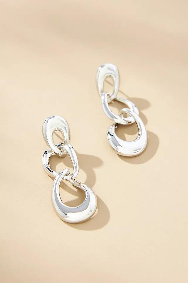 Triple Link Drop Earrings Product Image