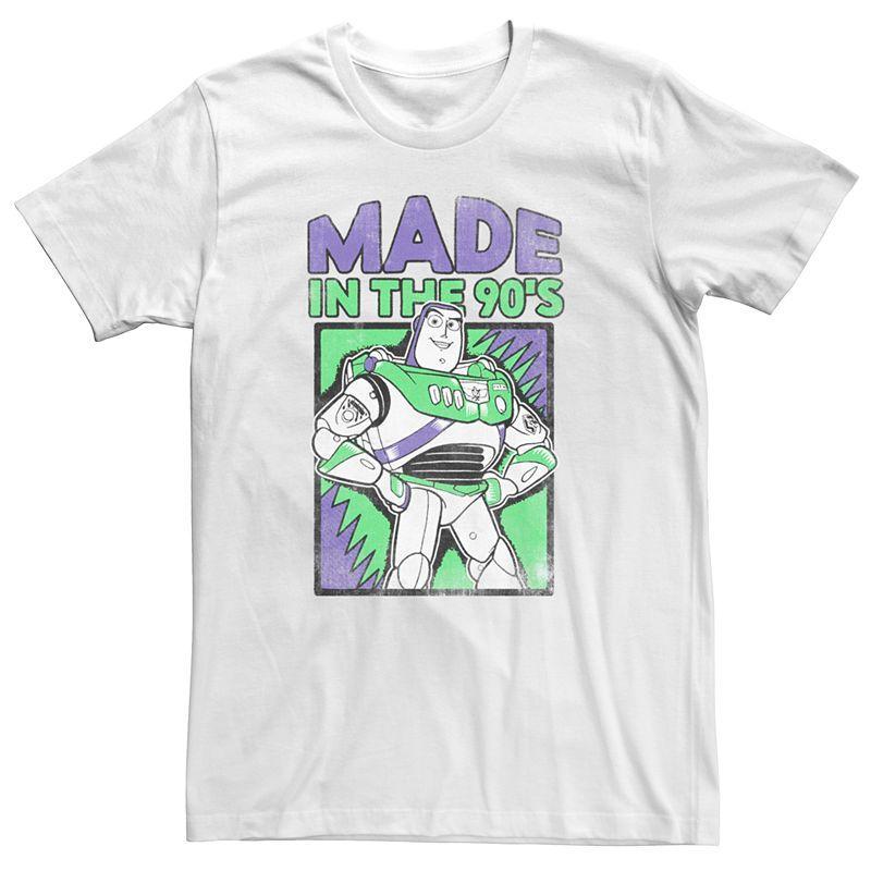 Mens Disney/Pixar Toy Story Buzz Lightyear Tee White Product Image