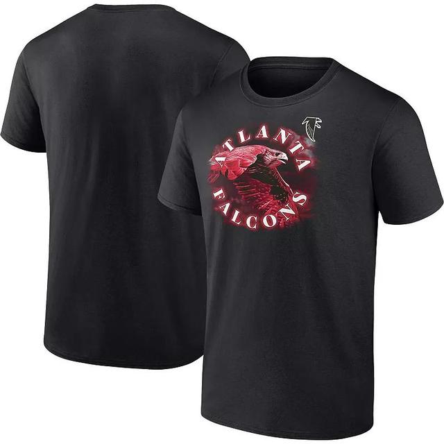 Men's Fanatics Branded Black Atlanta Falcons Big & Tall Sporting Chance T-Shirt Product Image