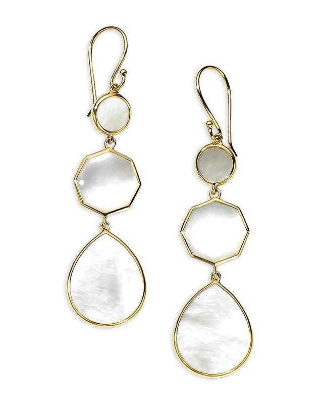 Ippolita 18K Gold Polished Rock Candy Mother of Pearl Dangle Earrings at Nordstrom Product Image