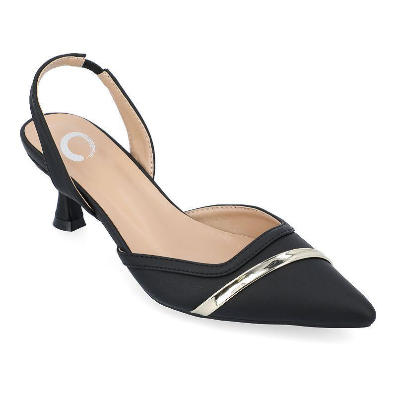 Journee Collection Nellia Womens Slingback Pumps Product Image