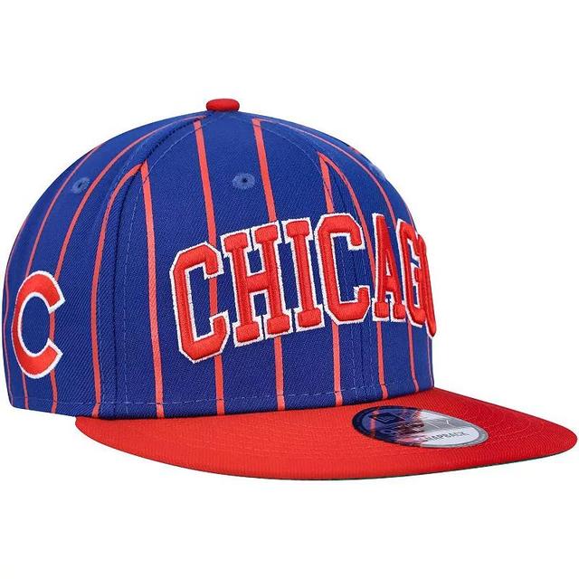 Mens New Era Royal/Red Chicago Cubs City Arch 9FIFTY Snapback Hat Product Image