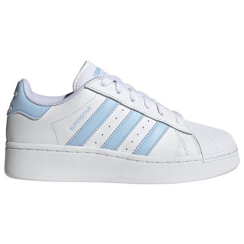 adidas Originals Womens Superstar XLG - Shoes White/Blue Product Image