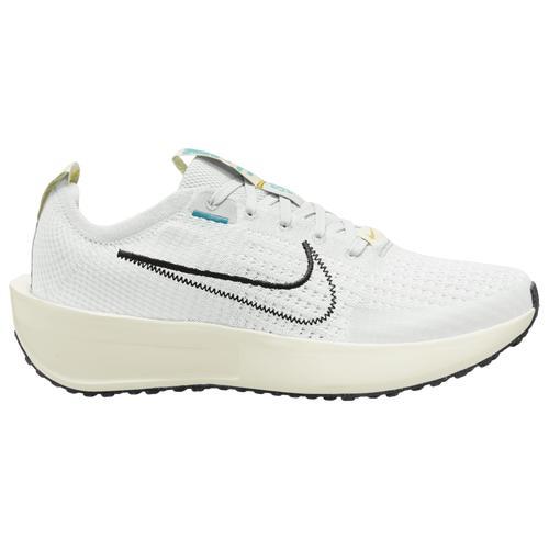 Nike Womens Nike Interact Run - Womens Running Shoes White/Saturn Gold/Dusty Cactus Product Image