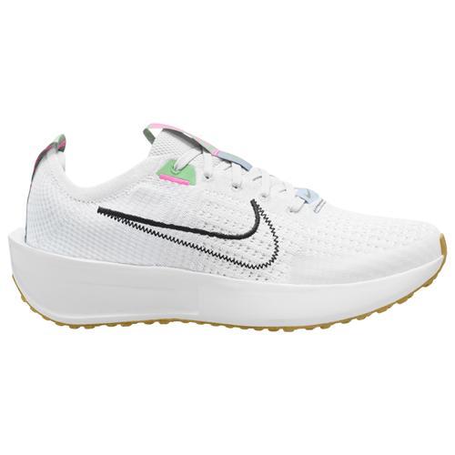 Nike Womens Nike Interact Run - Womens Running Shoes White/Black Product Image