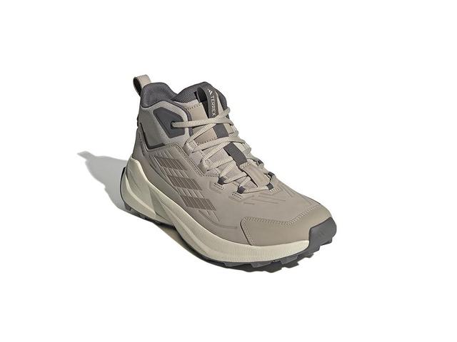 adidas Outdoor Terrex Trailmaker 2 Leather Hiking Shoes (Wonder /Wonder /Charcoal) Men's Shoes Product Image