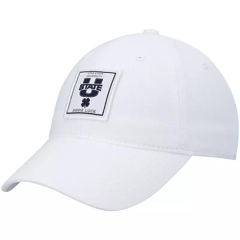 Mens White Utah State Aggies Dream Adjustable Hat Product Image