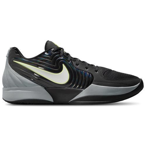 Nike Mens Ja Morant Ja 2 - Basketball Shoes Black/Grey/Yellow Product Image