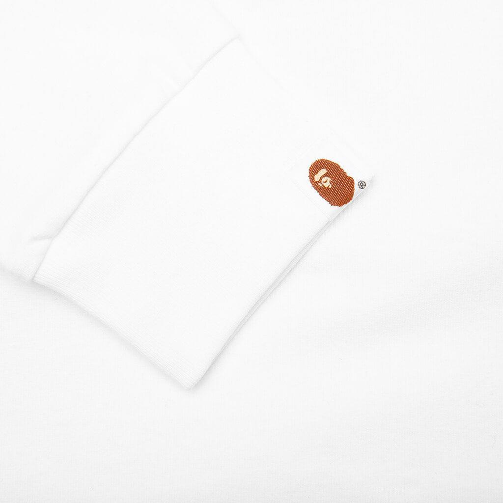 By Bathing Ape L/S Tee - White Male Product Image