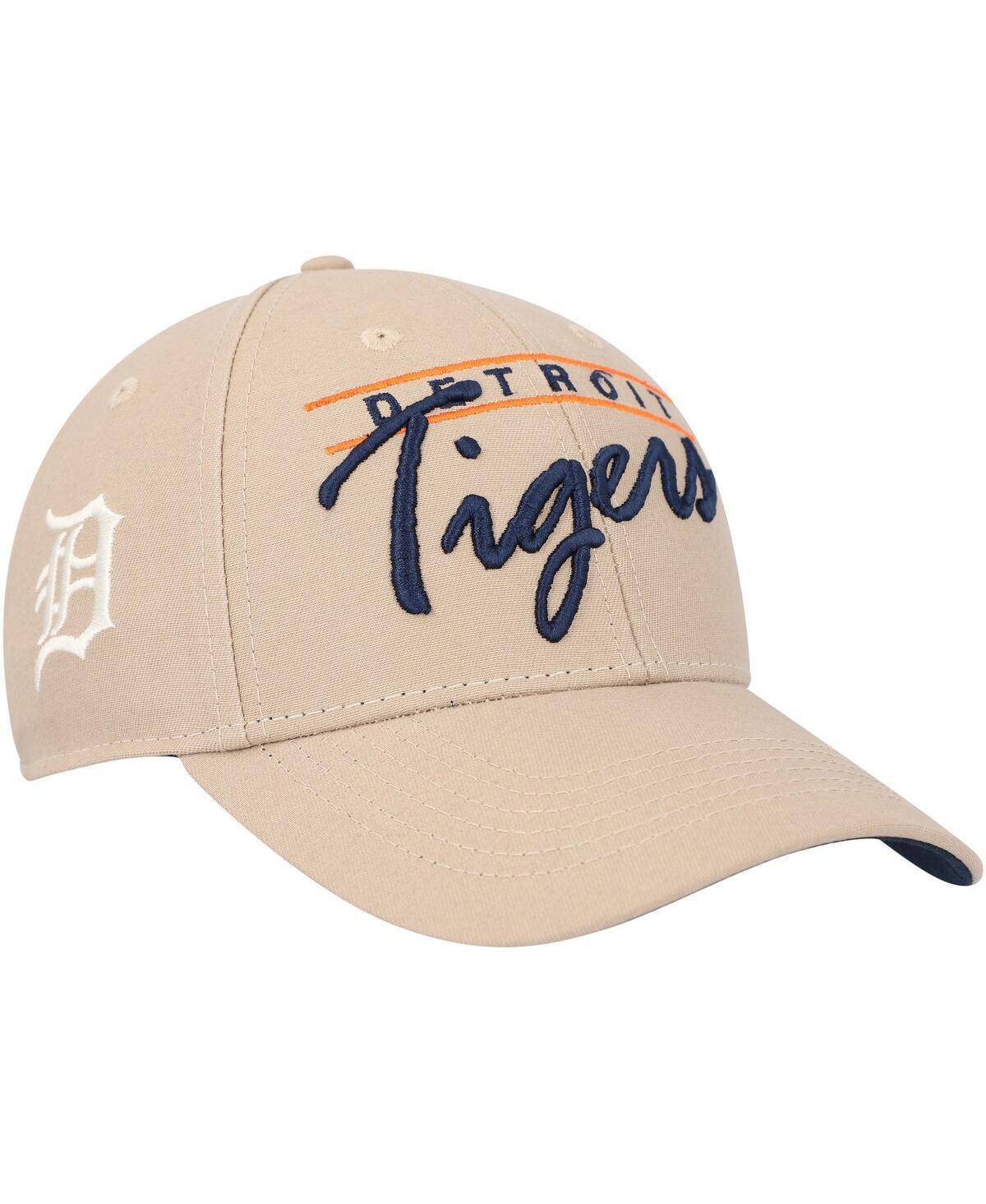 Mens 47 Brand Khaki Detroit Tigers Atwood Mvp Adjustable Hat Product Image