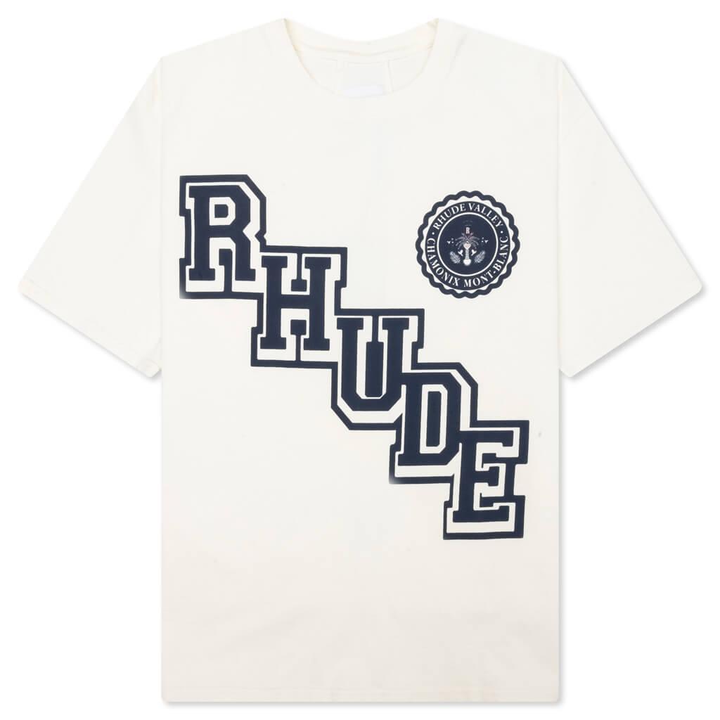 Collegiate Crest Tee - Vtg White Male Product Image