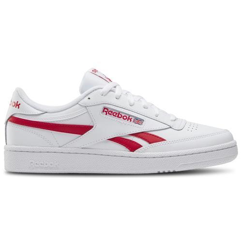 Reebok Mens Club C Revenge - Tennis Shoes White/Vector Red/White Product Image