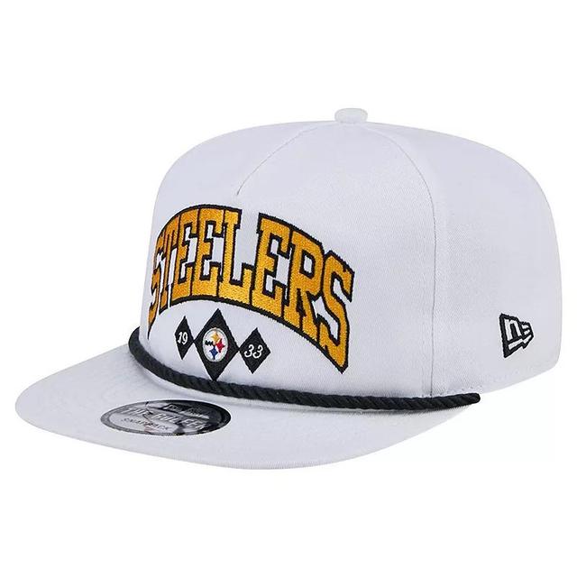 Mens New Era Pittsburgh Steelers Diamond Golfer Snapback Hat Product Image