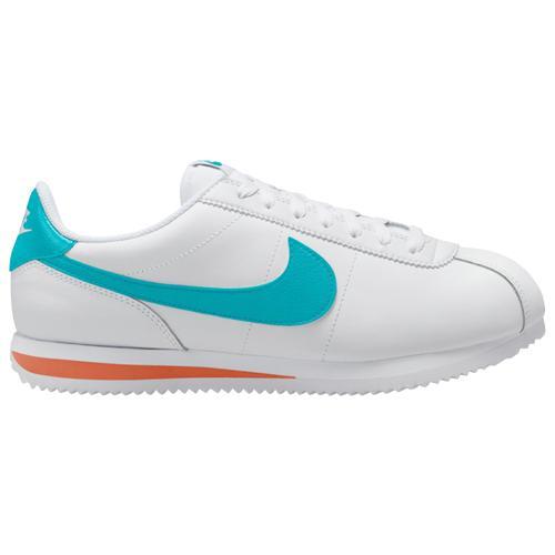 Nike Mens Nike Cortez - Mens Shoes White/Metallic/Dusty Cactus Product Image