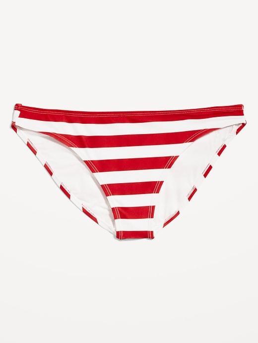 High-Waisted Classic Bikini Swim Bottoms Product Image