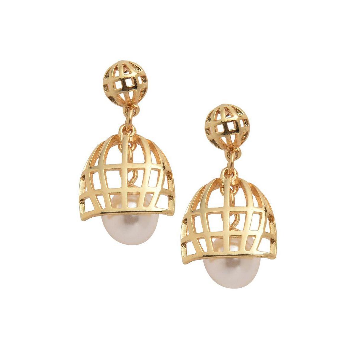 Sohi Womens Bell Drop Earrings Product Image