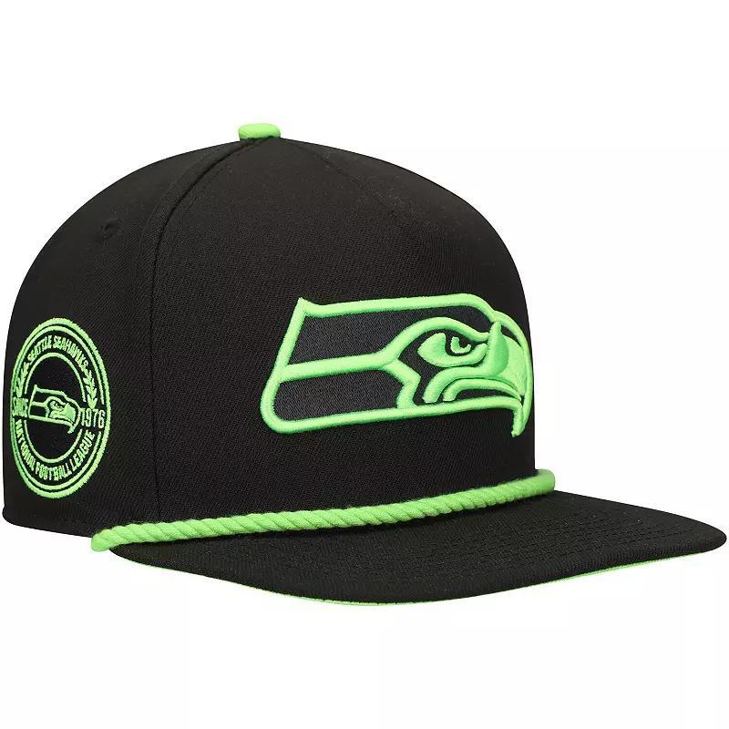 Mens New Era Seattle Seahawks Captain Snapback Hat Product Image