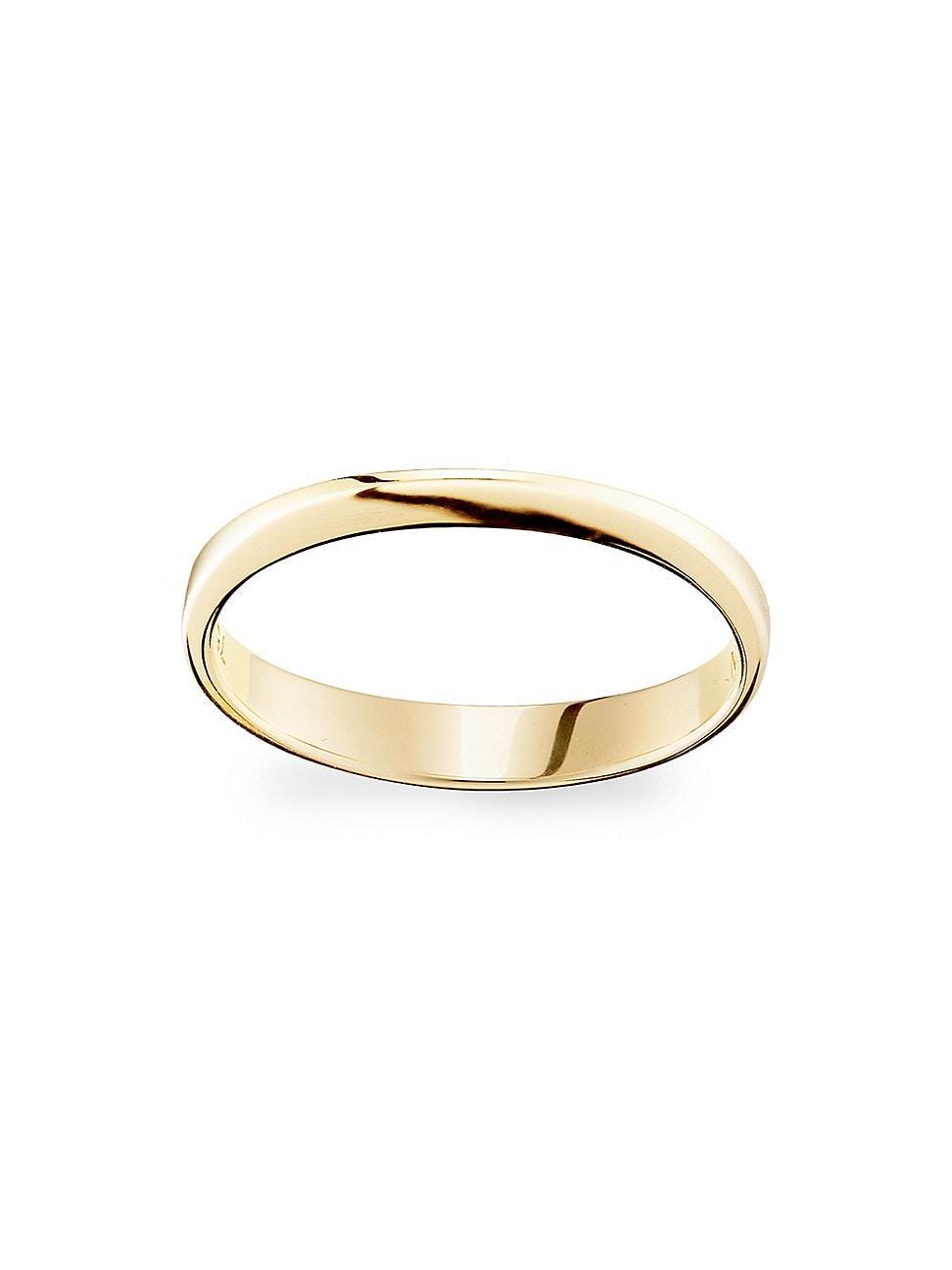 Mens The Radient Collection 18K Gold Flare Ring Product Image