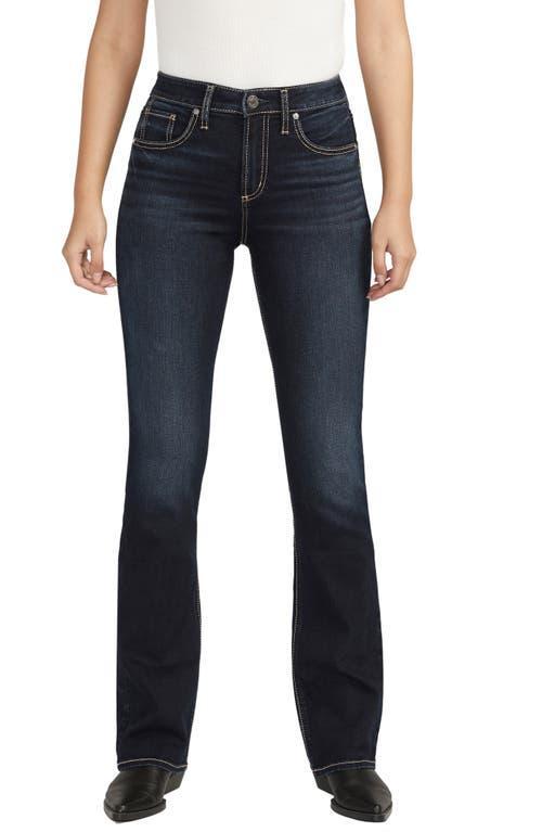 Silver Jeans Co. Avery Curvy Fit High Waist Slim Bootcut Jeans Product Image