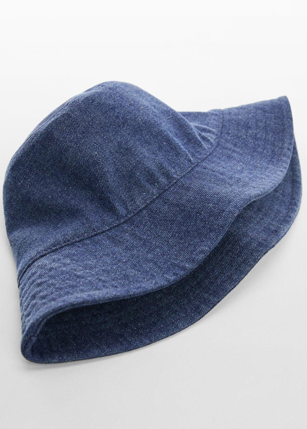 MANGO - Denim bucket hat - One size - Women Product Image