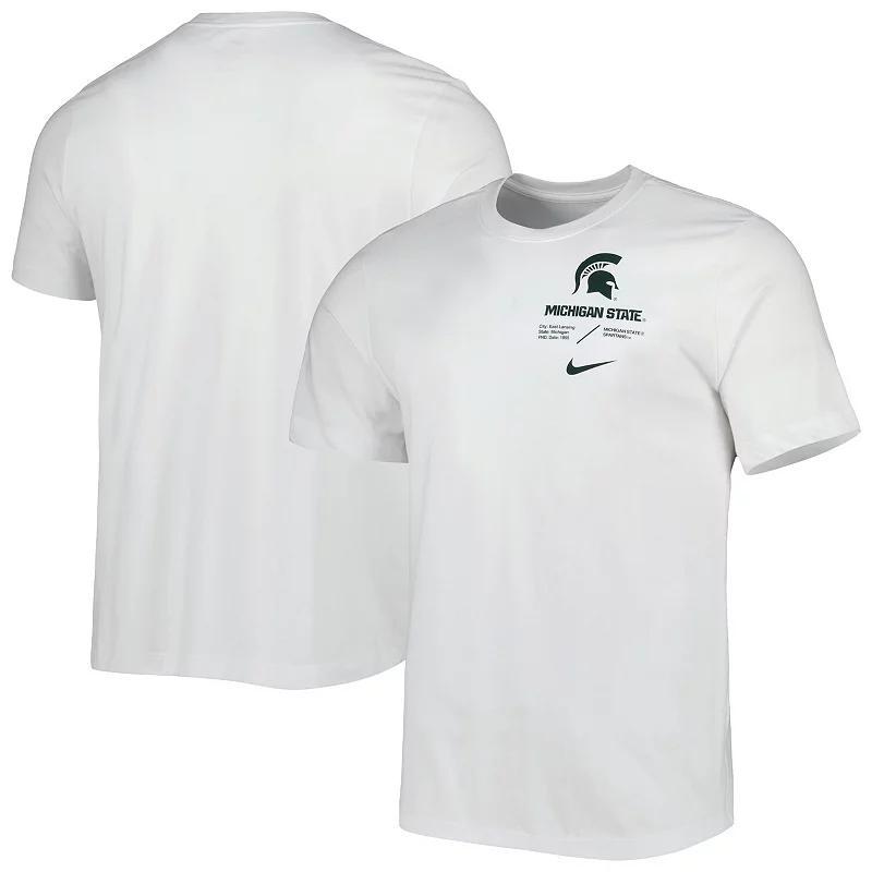 Mens Nike Michigan State Spartans Team Practice Performance T-Shirt Product Image