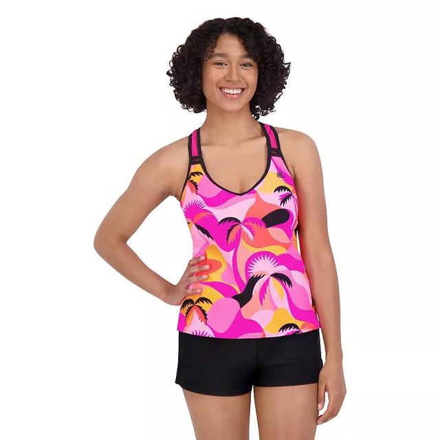 Womens ZeroXposur UPF 30+ Mist O-Ring Action Swim Tankini Product Image