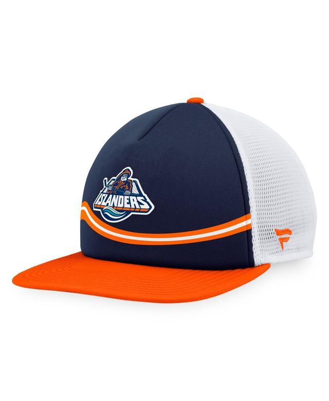 Mens Fanatics Navy New York Islanders Special Edition Trucker Adjustable Hat Product Image