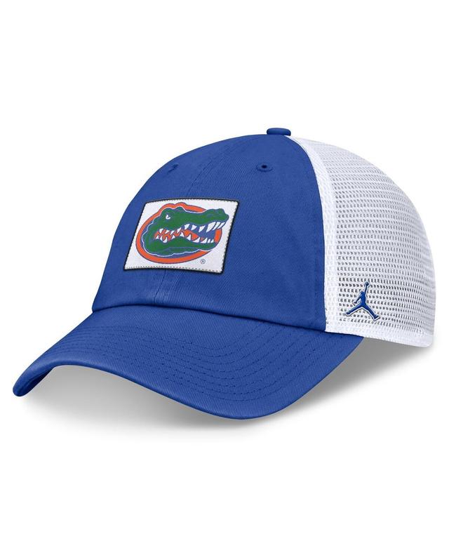 Jordan Mens Royal Florida Gators Primetime Club Trucker Adjustable Hat - Royal, White Product Image