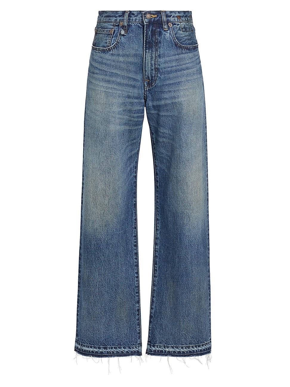 Womens Darcy Loose High-Rise Jeans product image