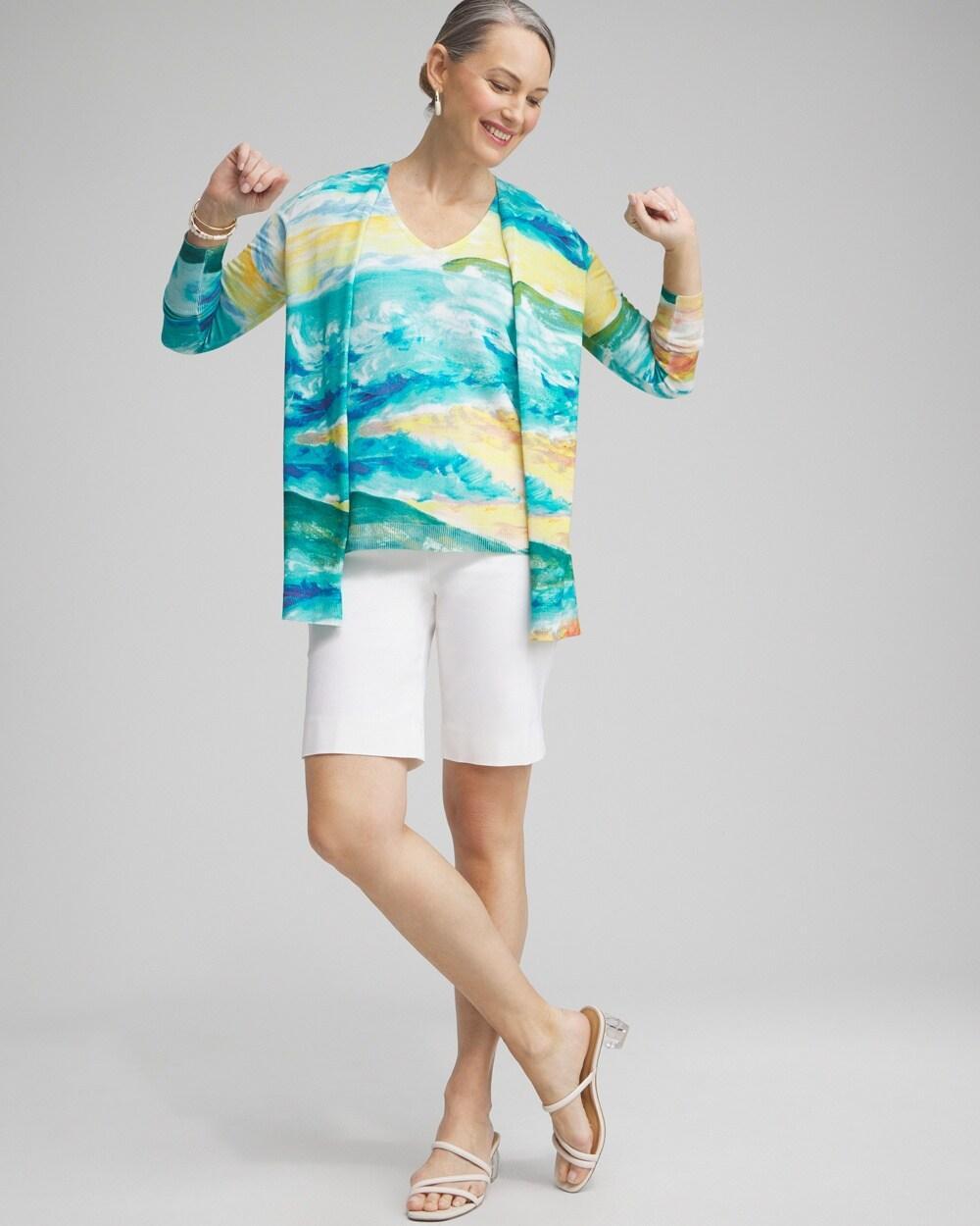 Summer Romance Floral Cardigan Product Image