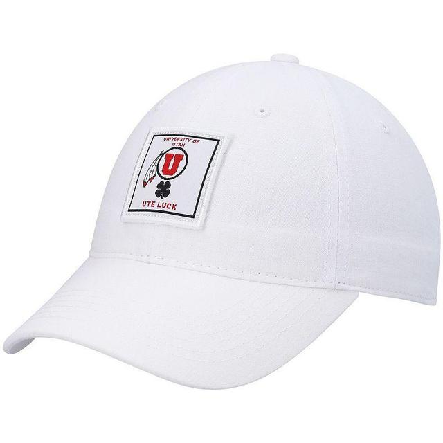 Mens White Utah Utes Dream Adjustable Hat Product Image