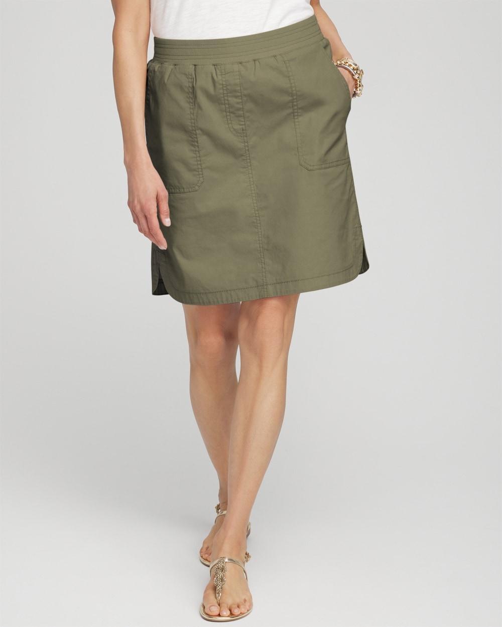 Women's Poplin Skirt Product Image