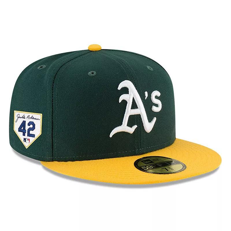 Mens New Era Oakland Athletics 2023 Jackie Robinson Day 59FIFTY Fitted Hat Product Image