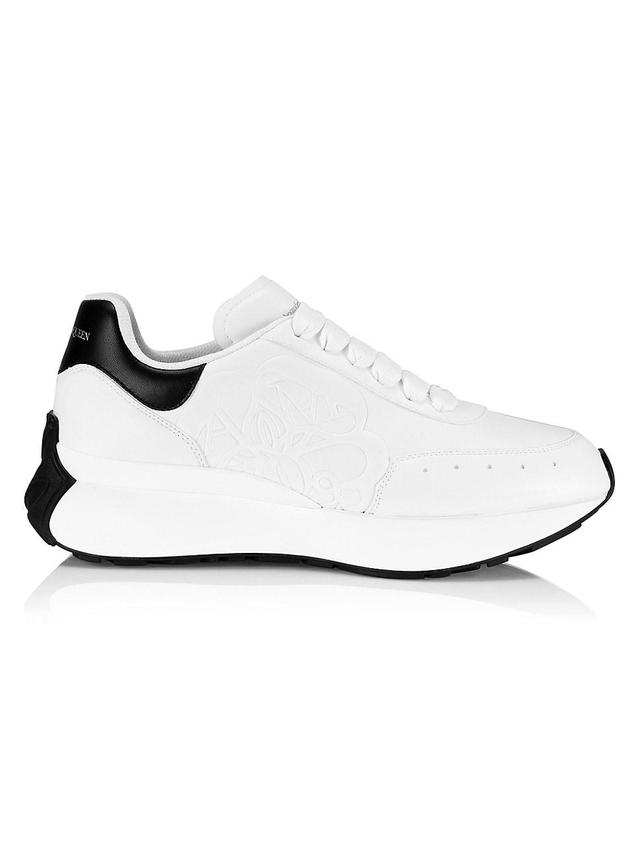 Womens Seal Logo Low-Top Runner Sneakers Product Image