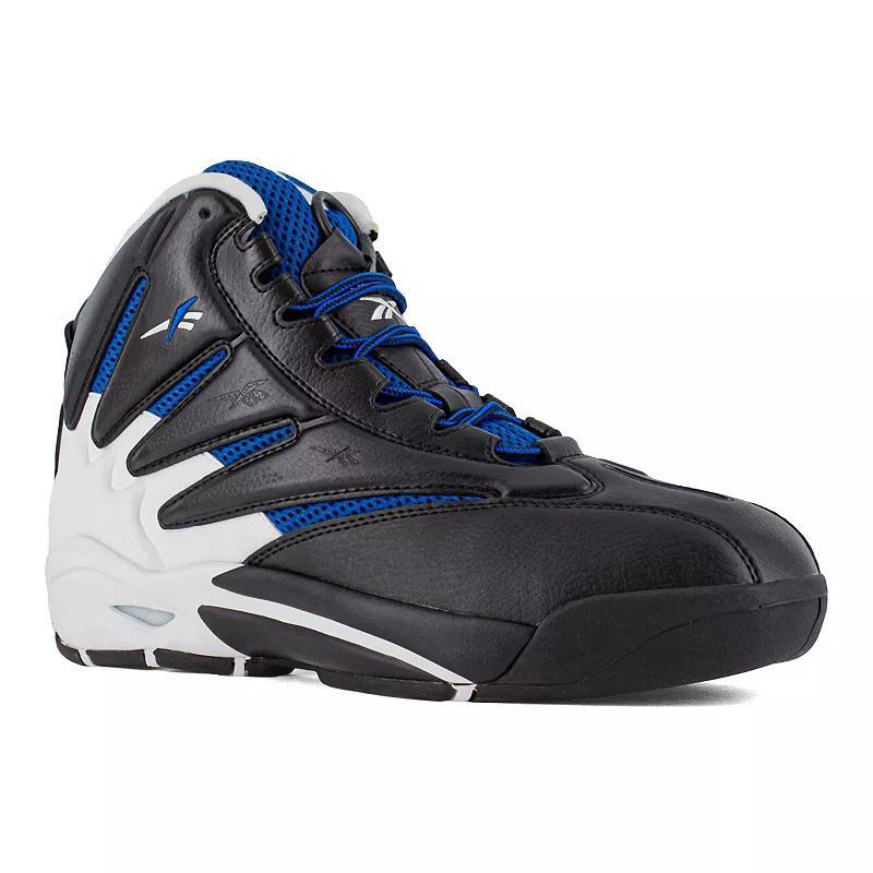 Reebok Work Blast Mens Blue Accented Composite Toe Sneakers Product Image