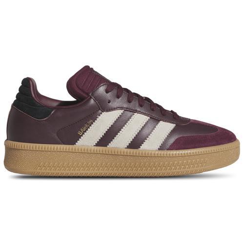 adidas Originals Mens Samba XLG - Soccer Shoes Black/Maroon/Grey Product Image