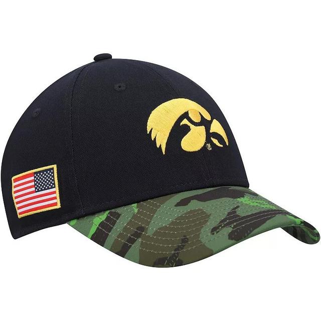 Mens Nike /Camo Iowa Hawkeyes Veterans Day 2Tone Legacy91 Adjustable Hat Product Image