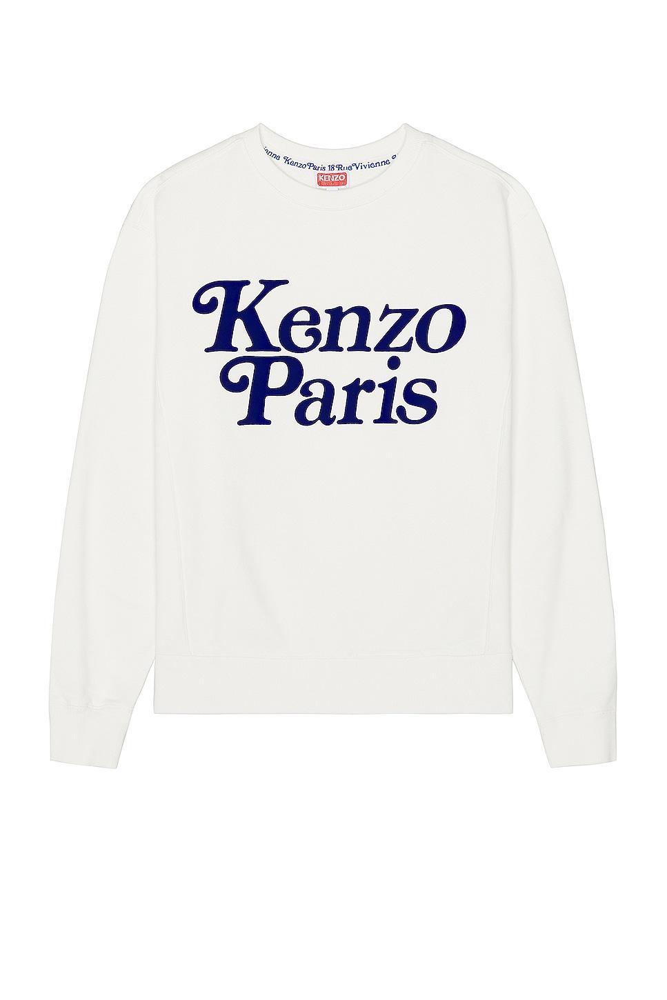 Kenzo By Verdy Classic Sweater in White Product Image