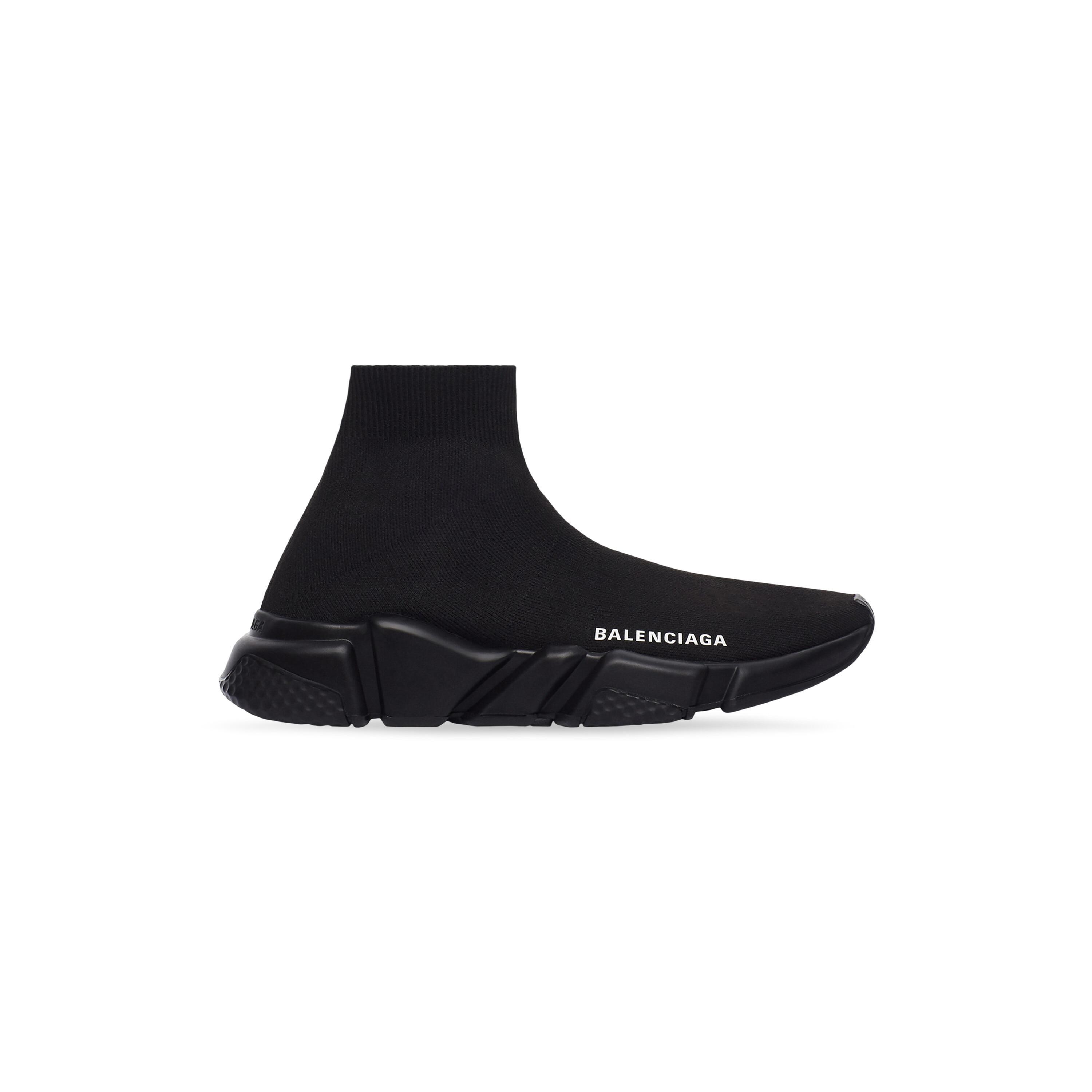 Women's Speed Recycled Knit Sneaker in Black Product Image