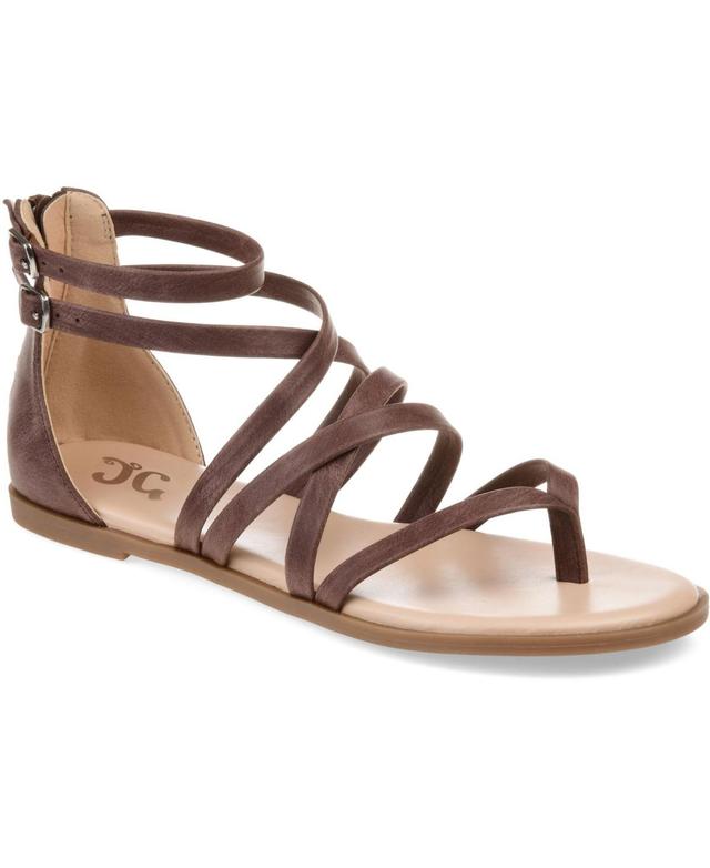 Journee Collection Zailie Womens Gladiator Sandals Product Image